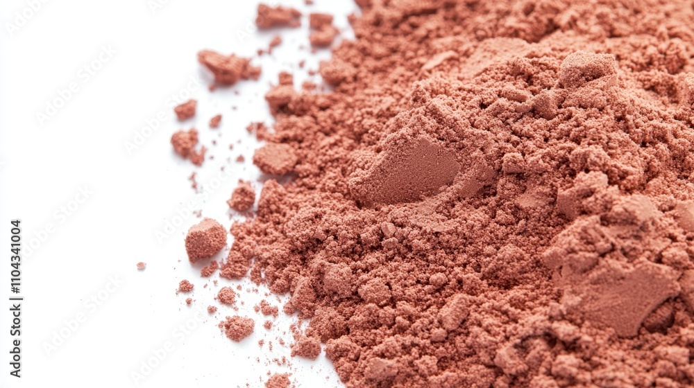 a close up of a pile of cocoa powder on a white surface, which is one of the best pigments for dry skin The powder is a deep, rich brown color, and the white backg a close up of a pile of cocoa powder on a white surface, which is one of the best pigments for dry skin The powder is a deep, rich brown color, and the white backg