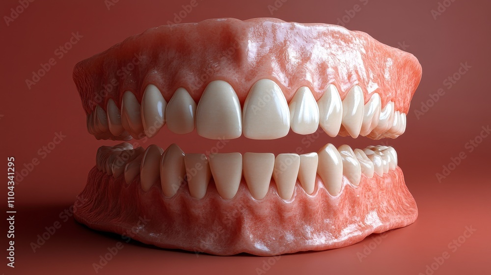 Detailed 3D Model of Human Teeth and Jaw, High-Quality Dental Visualization for Education and Awareness Detailed 3D Model of Human Teeth and Jaw, High-Quality Dental Visualization for Education and Awareness