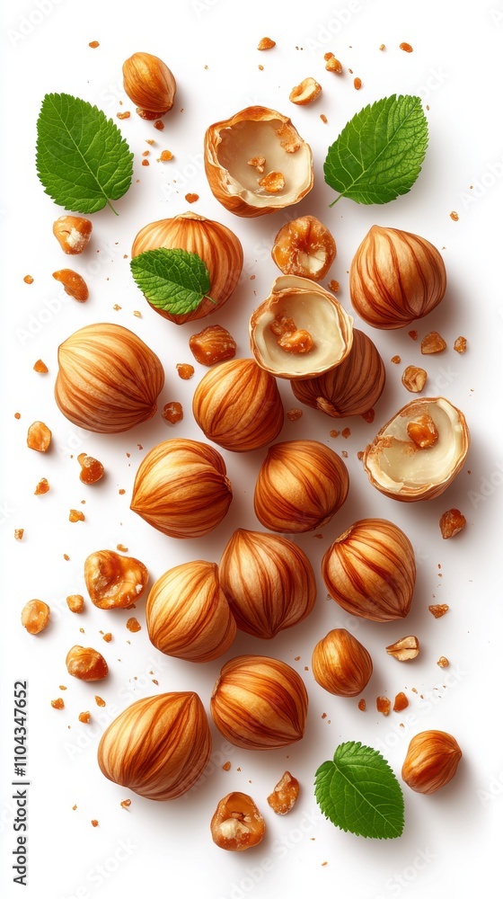 A Stunning Visual Feast of Hazelnuts: A Detailed and Captivating Display of These Nutritious Nuts A Stunning Visual Feast of Hazelnuts: A Detailed and Captivating Display of These Nutritious Nuts