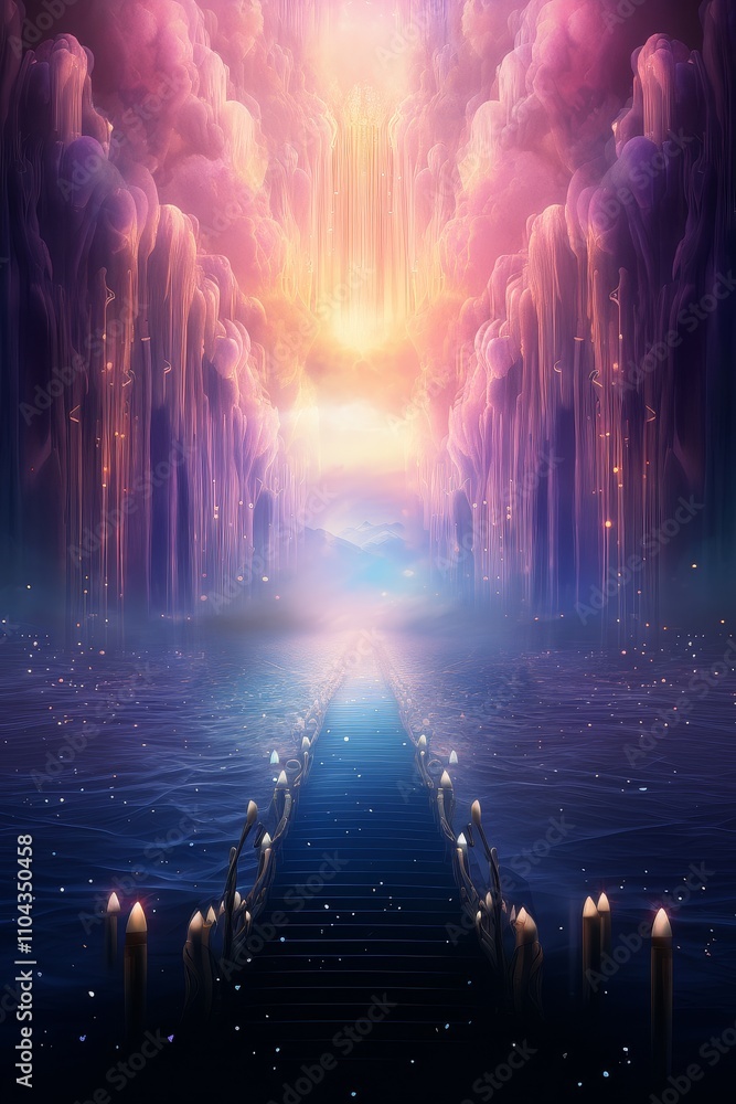 Obraz premium Enchanted Gala Backdrop