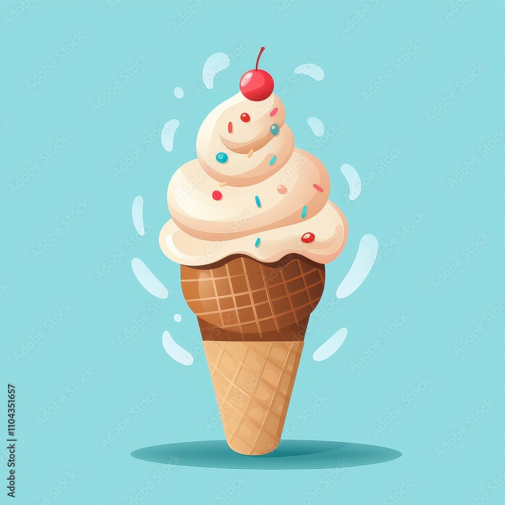 Enticing Ice Cream Cone Icon Enticing Ice Cream Cone Icon