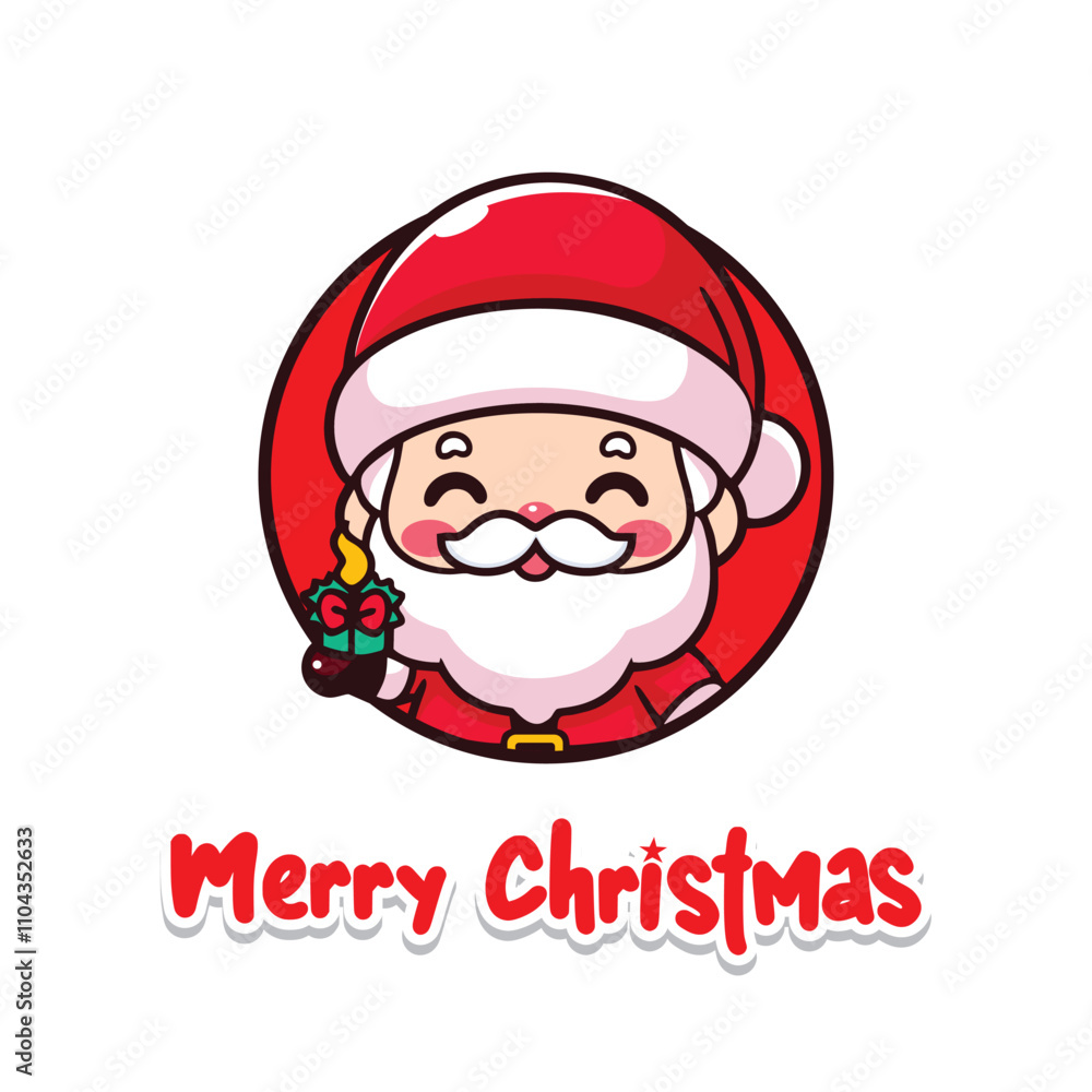 santa claus graphic vector design on christmas day santa claus graphic vector design on christmas day