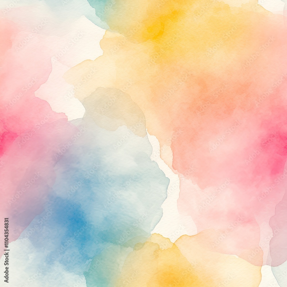 Obraz premium Softly Textured Watercolor Paper