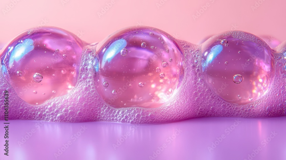 A captivating close-up view of vibrant purple soap bubbles, showcasing intricate patterns and textures. A stunning display of liquid beauty, perfect for a captivating aesthetic. A captivating close-up view of vibrant purple soap bubbles, showcasing intricate patterns and textures. A stunning display of liquid beauty, perfect for a captivating aesthetic.
