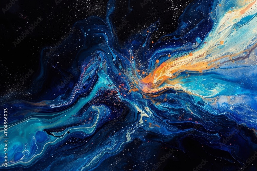 Obraz premium Artistic Interpretations of the Quantum Cosmos
