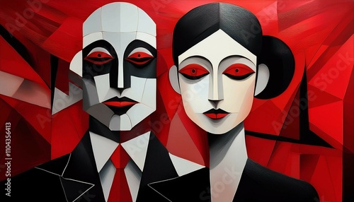 3d potraites in cube cutting