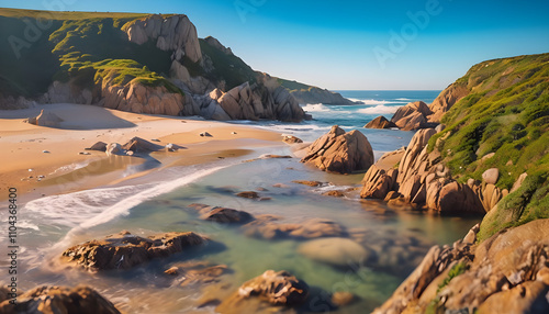 Coastal Landscape Background photo