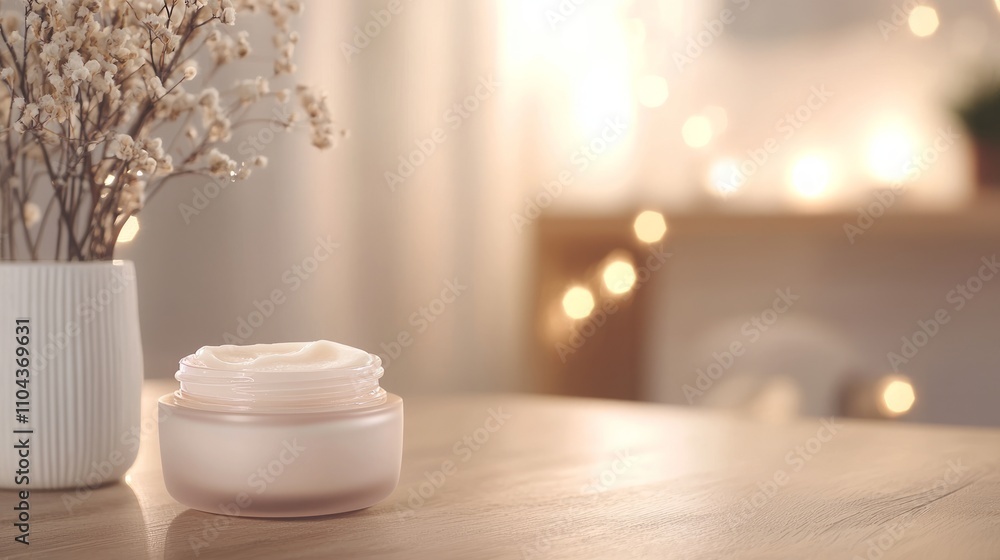 Eternal Beauty: Close-Up of Anti-Aging Cream Application on Woman's Face with Elegant Backdrop, Symbolizing Self-Care and Graceful Aging Eternal Beauty: Close-Up of Anti-Aging Cream Application on Woman's Face with Elegant Backdrop, Symbolizing Self-Care and Graceful Aging