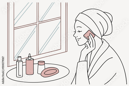 Morning light winter facial gua sha ritual