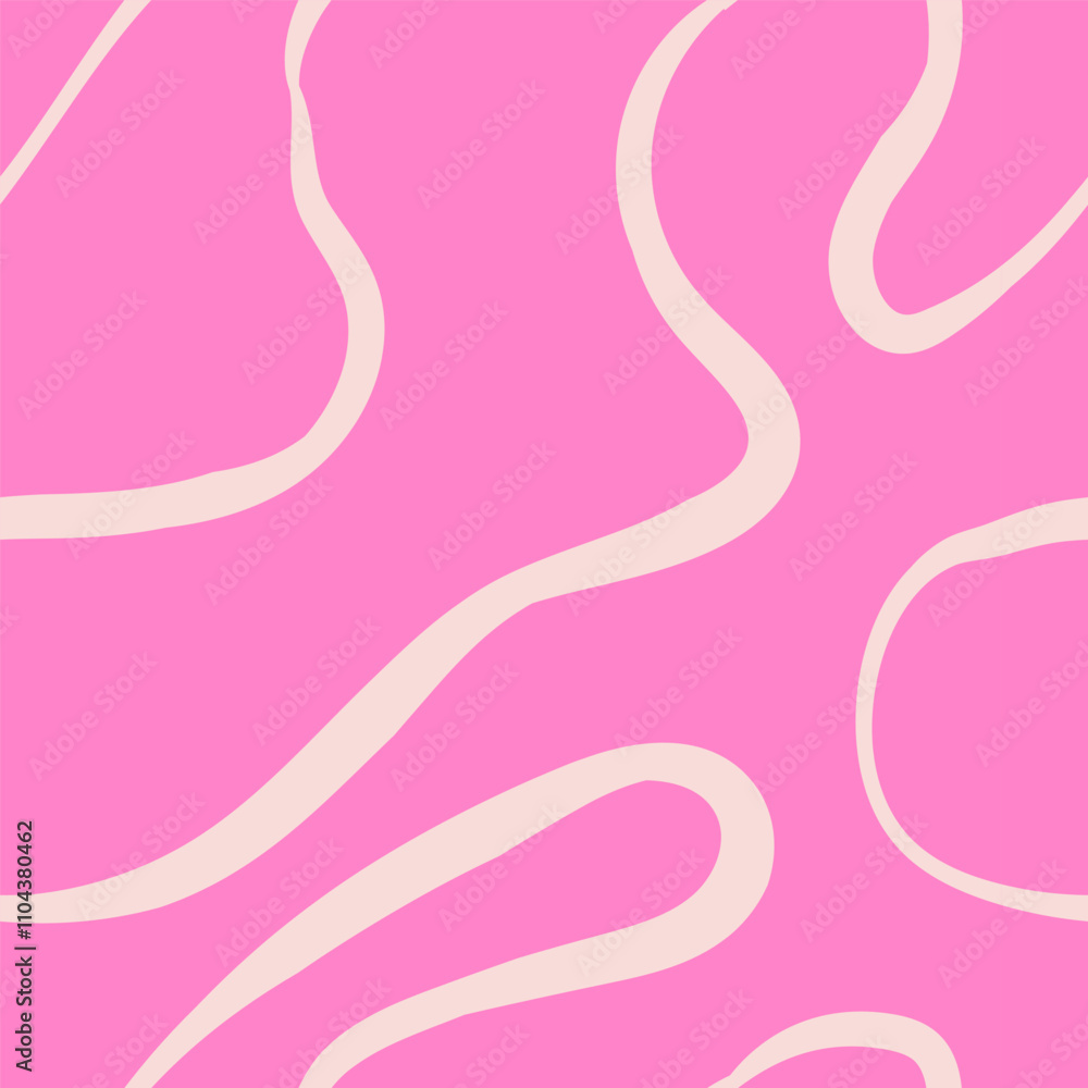 Seamless abstract pattern with squiggles and scribbles. Weaved curved lines. Chaotic ink scribbles decorative texture. Messy doodles, wavy and curly lines. Seamless abstract pattern with squiggles and scribbles. Weaved curved lines. Chaotic ink scribbles decorative texture. Messy doodles, wavy and curly lines.