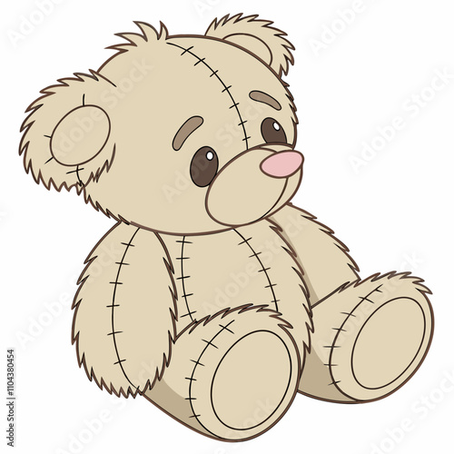 teddy bear with a toy