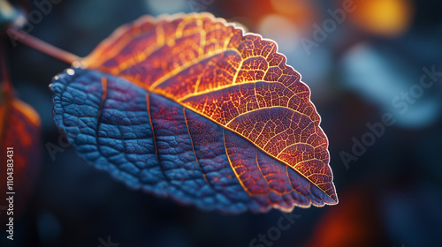 close up of a leaf