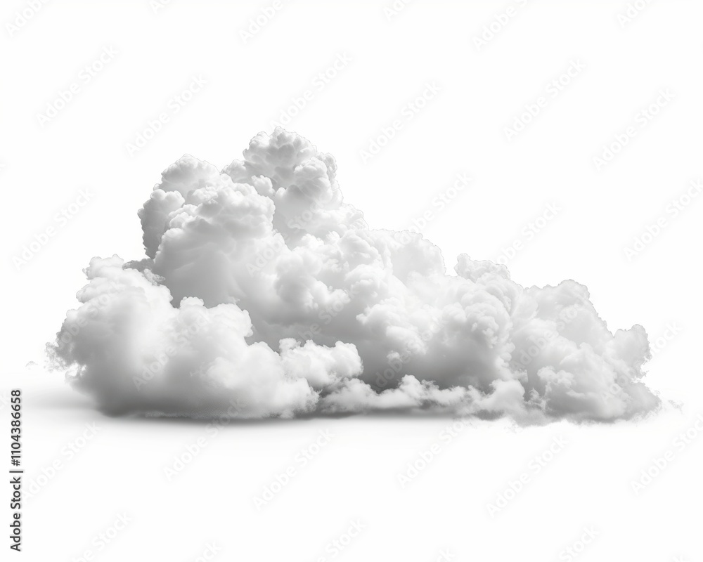 Fluffy white cloud against a minimalist background, creating a serene and dreamy atmosphere. Fluffy white cloud against a minimalist background, creating a serene and dreamy atmosphere.