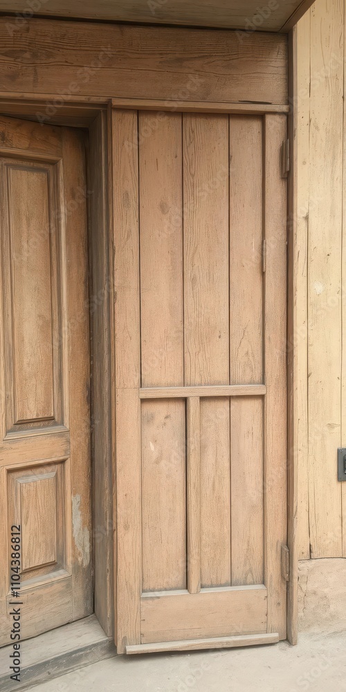 An image of a rustic wooden storefront with peeling paint, showcasing a variety of textures, peeling paint An image of a rustic wooden storefront with peeling paint, showcasing a variety of textures, peeling paint