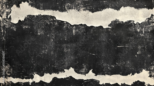 Vintage grunge paper texture. Old worn overlay distressed background. Torn and crumpled pattern for poster or vinyl album cover. Vector illustration of rough, dirty, grainy design.