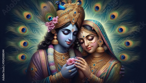 Radha and Krishna