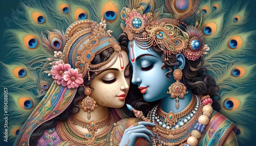 Radha and Krishna