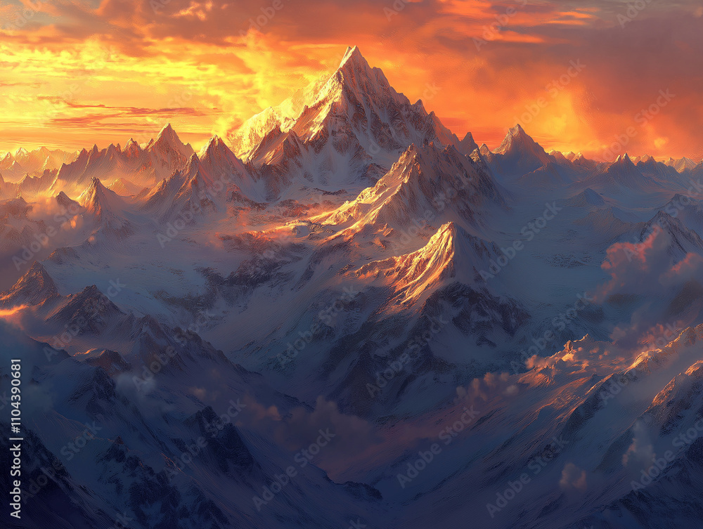 Wunderschöne Berge im Sonnenuntergang
Wunderschöne Berge im Sonnenuntergang