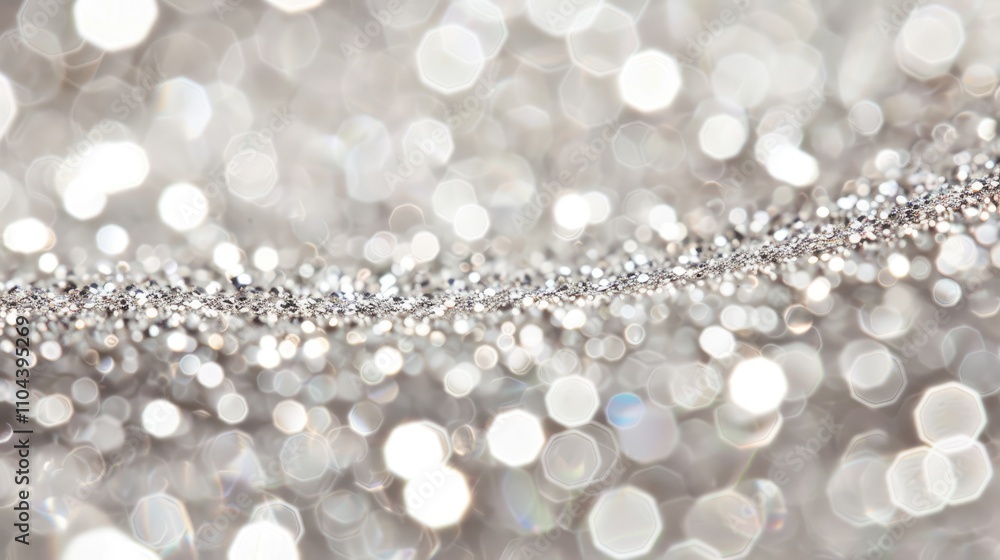 Shiny silver glitter background for festive designs Shiny silver glitter background for festive designs