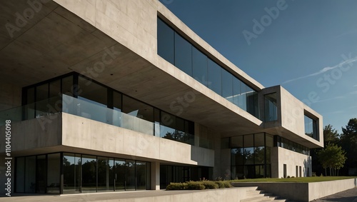 Wallpaper Mural Clean lines and structure in modern architecture. Torontodigital.ca