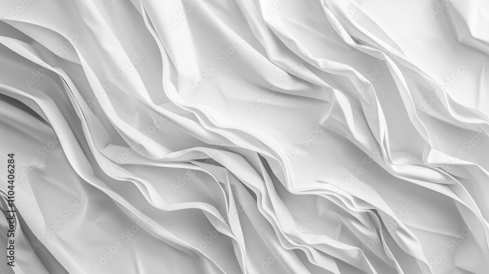 Obraz premium White paper pattern's background and texture
