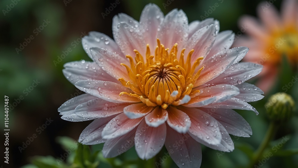 Fototapeta premium Close-up of a blooming flower.