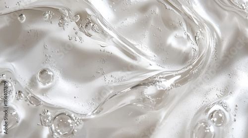 Pure white cream skin care texture smooth creamy cosmetic product background,luxurious delight of skincare with a delicate cream texture