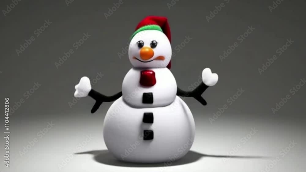 Christmas funny snowman Christmas funny snowman