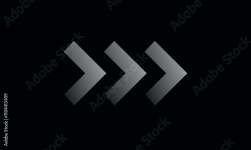 Abstract background with grey arrow