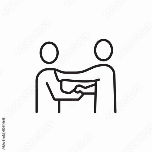 friend support icon sign vector