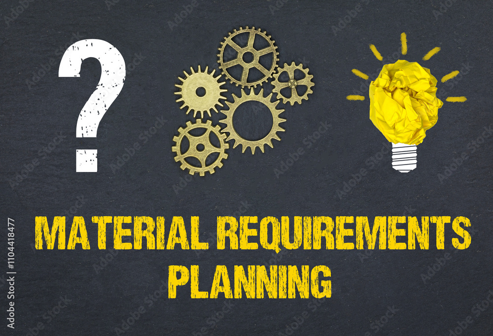 Obraz premium Material Requirements Planning 