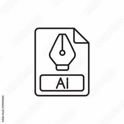 ai vector file icon sign vector