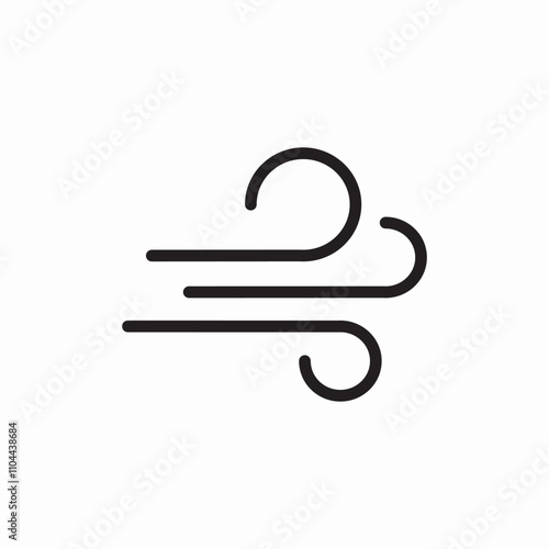 air wind icon sign vector