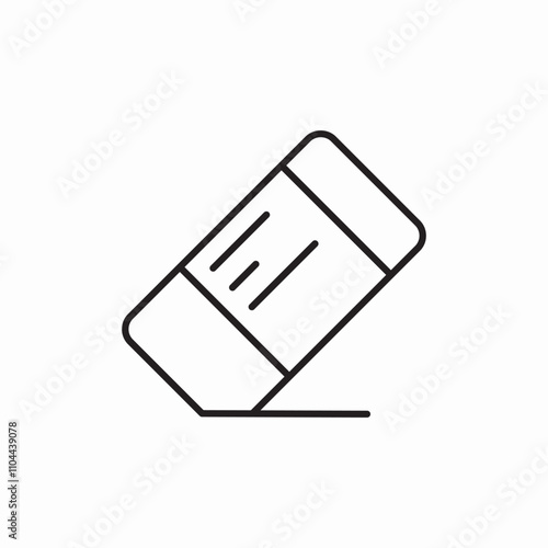 eraser clean icon sign vector