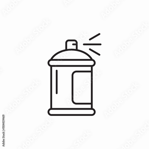 paint spray icon sign vector