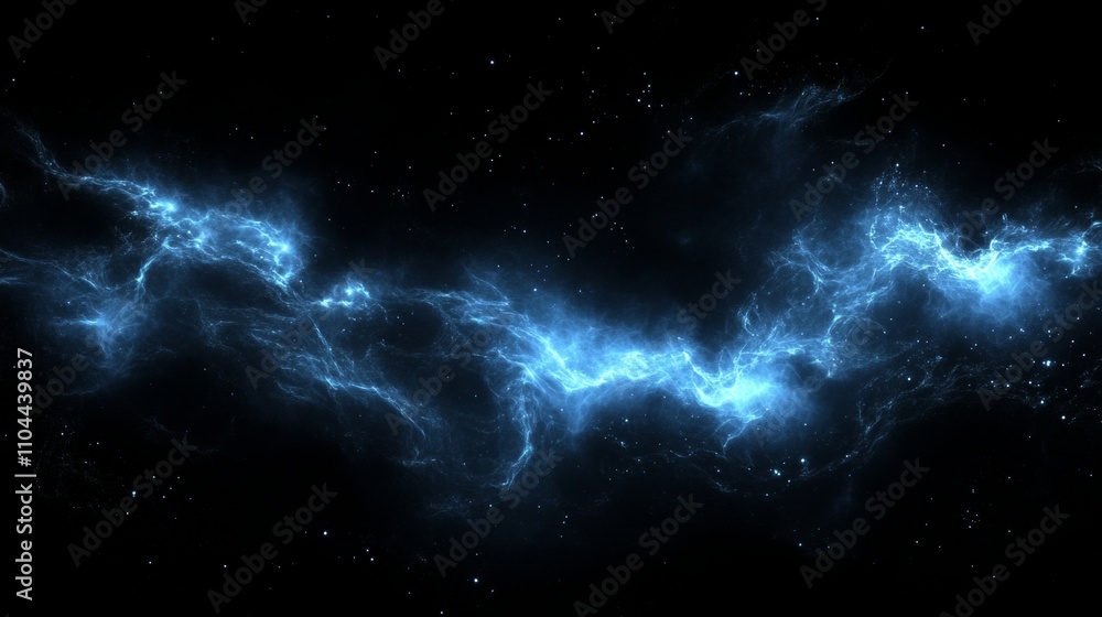 Abstract background featuring dark blue colors and glowing particle effects for visual impact Abstract background featuring dark blue colors and glowing particle effects for visual impact