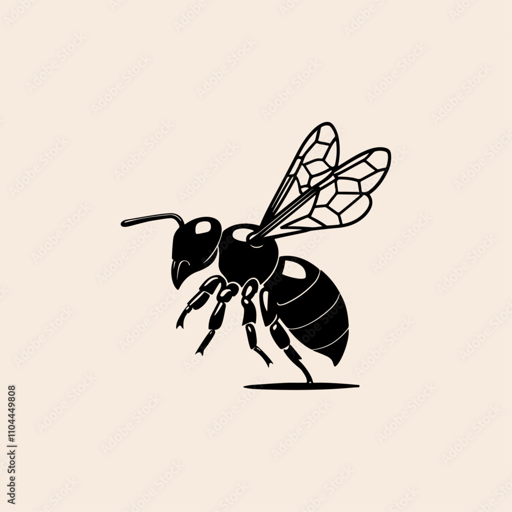 Fototapeta premium Bee vector design