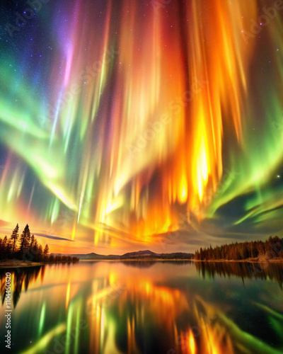 Aurora Texture Background and Color Trends