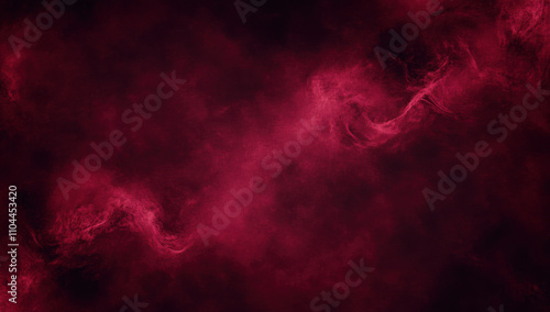 Black dark purple red burgundy wine magenta maroon plum watercolor water. Abstract art colorful background. Chaos daub stain grunge dirty smoke fog.Fantasy dramatic storm night sky with clouds.Design.