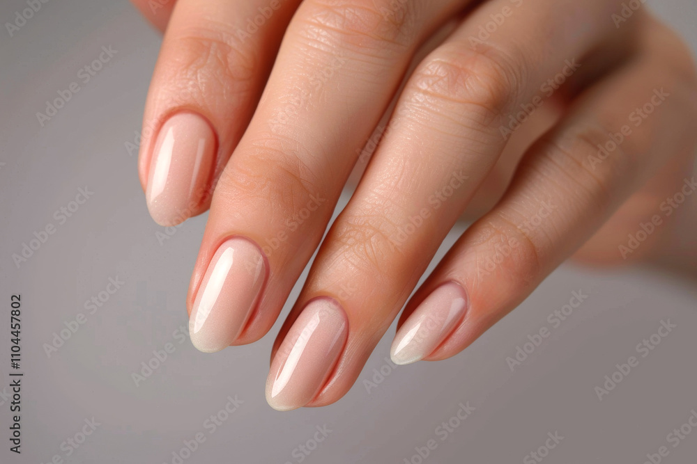 French manicure beautiful nails Generative AI French manicure beautiful nails Generative AI