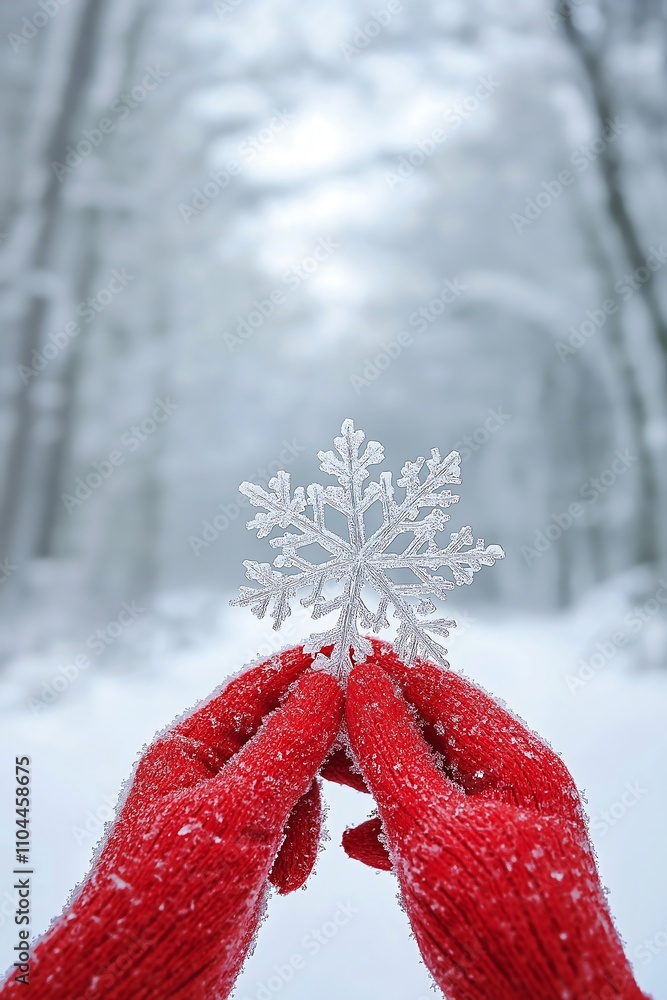 close up macro snowflake in hand on winter landscape, welcome winter, beauty of snow and nature, winter vibes cold season concept, snowy wallpaper, winter holiday atmosphere banner close up macro snowflake in hand on winter landscape, welcome winter, beauty of snow and nature, winter vibes cold season concept, snowy wallpaper, winter holiday atmosphere banner