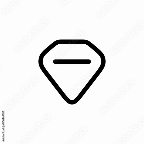 diamond gem icon sign vector