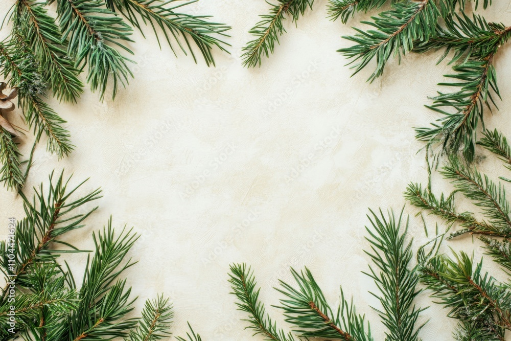 White blank paper with pine tree leaves framing a Christmas card background for copy space, text, and design template White blank paper with pine tree leaves framing a Christmas card background for co White blank paper with pine tree leaves framing a Christmas card background for copy space, text, and design template White blank paper with pine tree leaves framing a Christmas card background for co