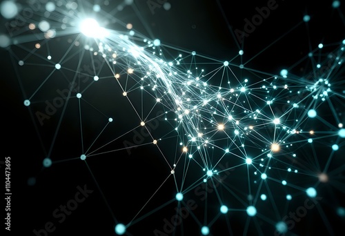 Wallpaper Mural Cybernetic Data Visualization Torontodigital.ca