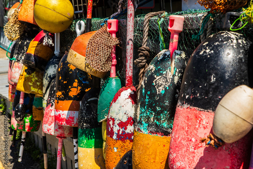 Lobster Trap Buoys photo