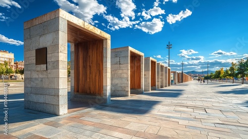 Wallpaper Mural Zaragoza Ferris wheel Torontodigital.ca