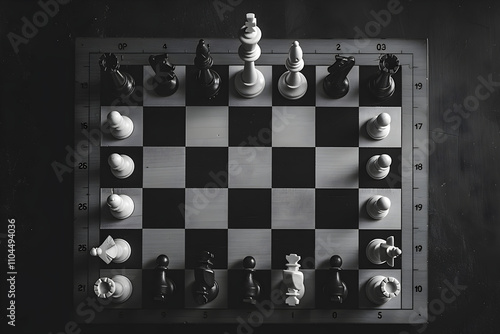 Thrilling Game of Online Chess In Progress: The Battle of Intellects photo