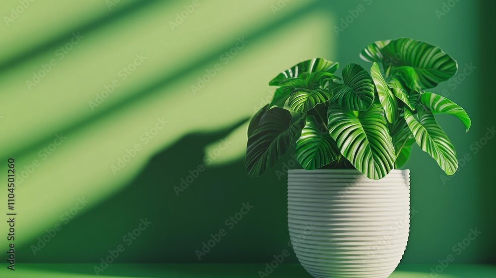 A monstera plant prospers in a gray pot, enhancing the minimalist aesthetic of a calm studio bathed in natural light. A monstera plant prospers in a gray pot, enhancing the minimalist aesthetic of a calm studio bathed in natural light.