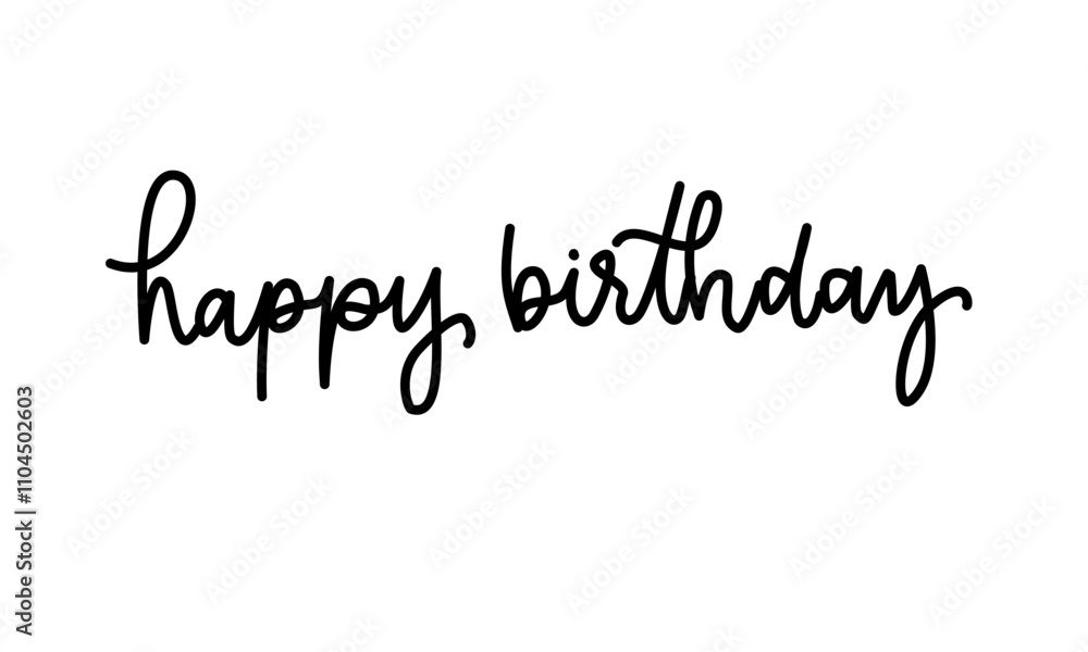 Happy birthday Happy birthday