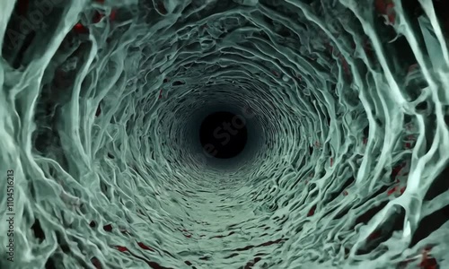 Infinite Horror Tunnel with Grasping Arms Loop